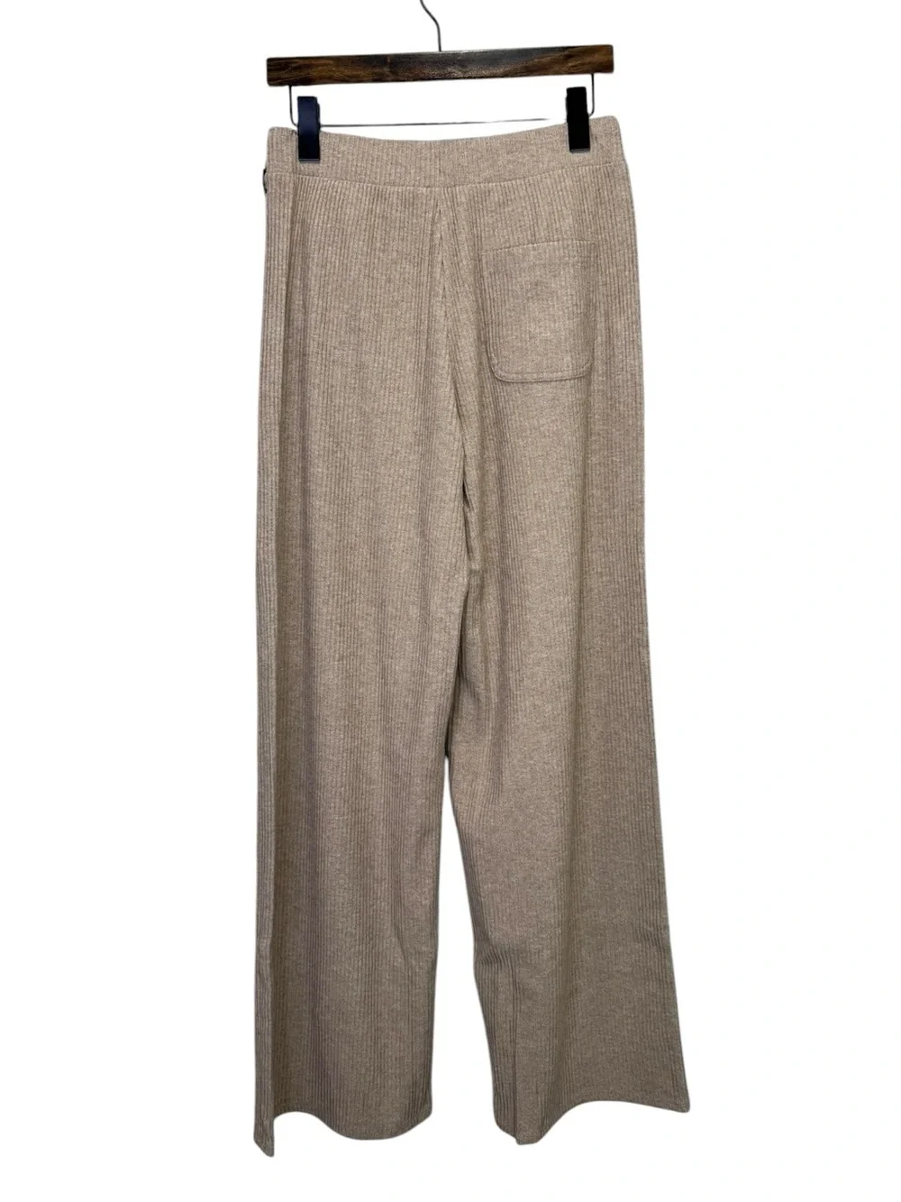NEW ALO Muse Wide Leg Pants Gravel Heather Medium